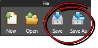 Save and Save As Toolbar Icons